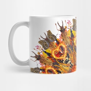 horrible insects mandala Mug